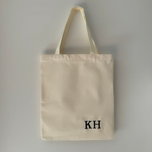 Personalised Zippered Tote Bag